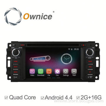 2G Ram wholesale price quad core Android 4.4 & Android 5.1 Car GPS for Jeep 2008-2014 built in wifi